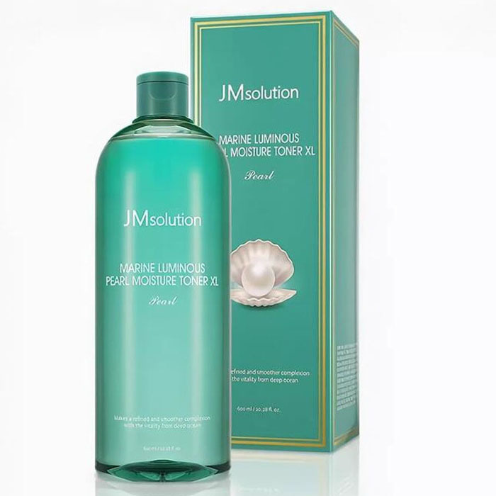 Глубоко увлажняющий тонер JM Solution Marine Luminous Pearl Moisture Toner XL 600 мл гидрогелевые патчи jm solution marine luminous pearl deep moisture eye patch