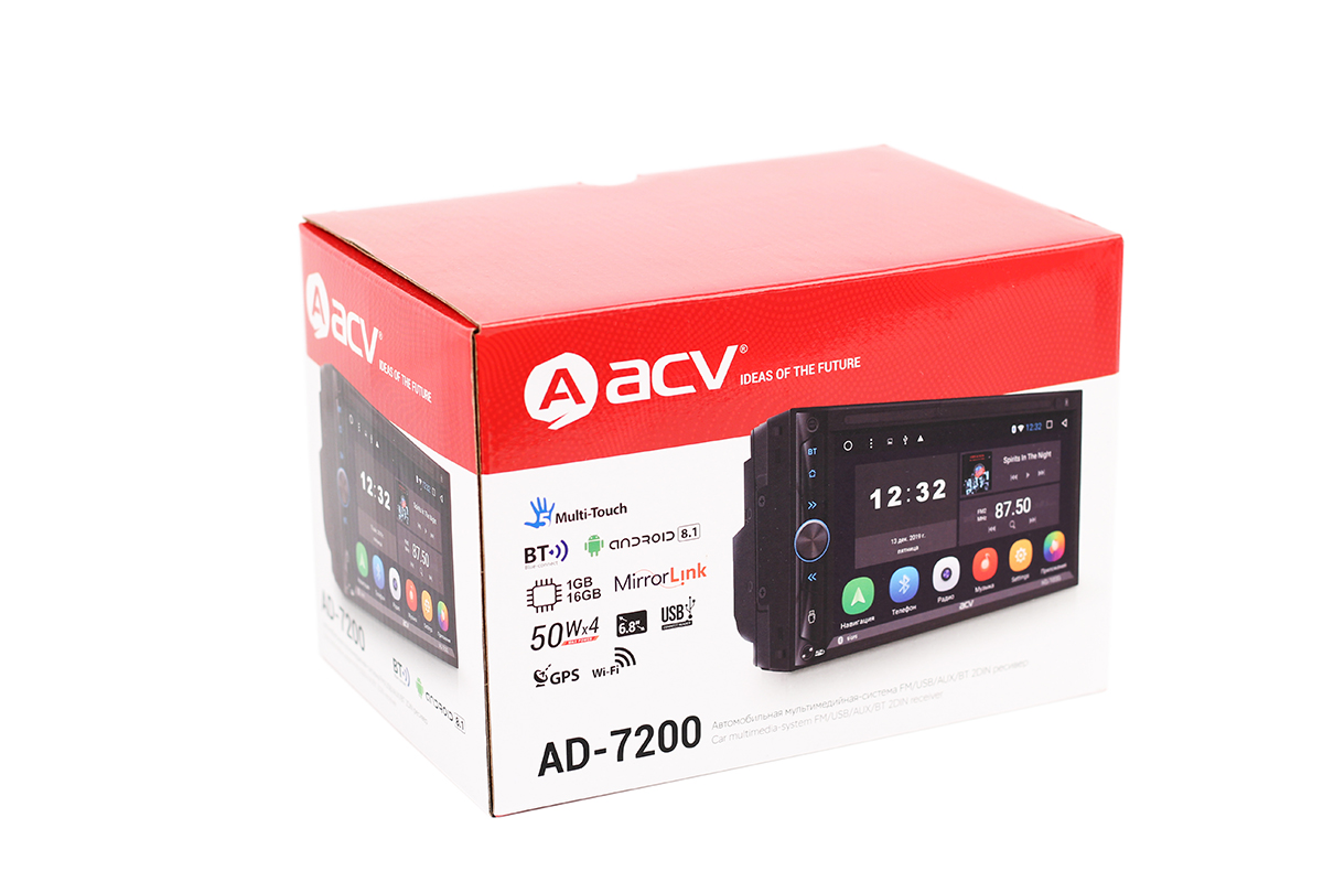 Автомагнитола ACV AD-7200 (35793)