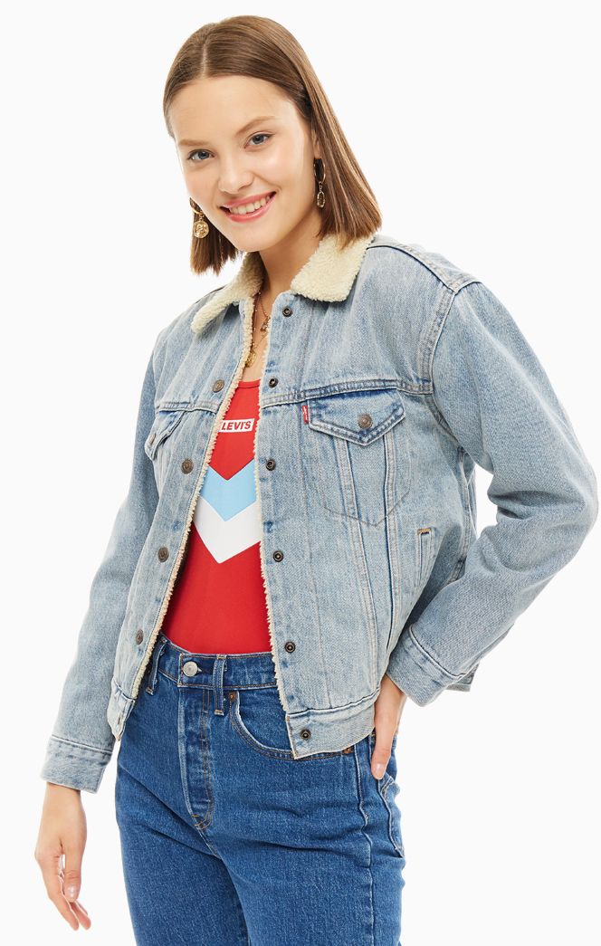 Джинсовая куртка женская Levi's 3613700260 синяя S