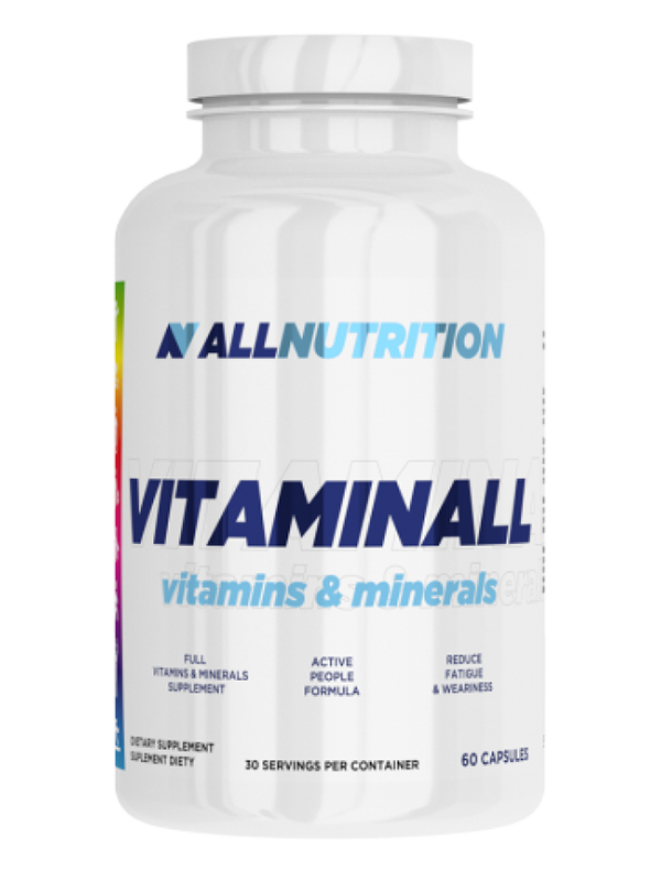 Витаминно-минеральный комплекс Allnutrition Vitaminall 60 капсул 1099₽