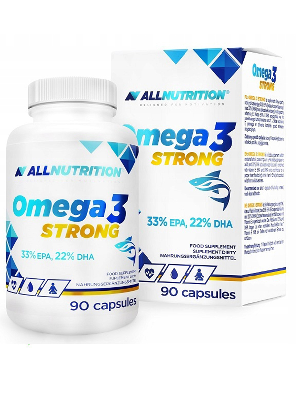 

ALLNUTRITION Omega-3 STRONG, 90 капсул, Omega-3 STRONG, 90 капсул