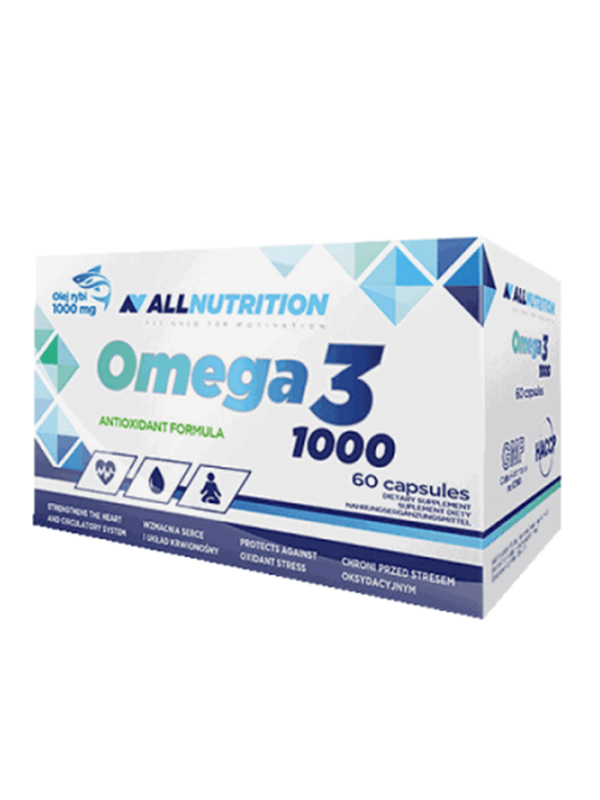 

ALLNUTRITION Omega-3 1000, 60 капсул