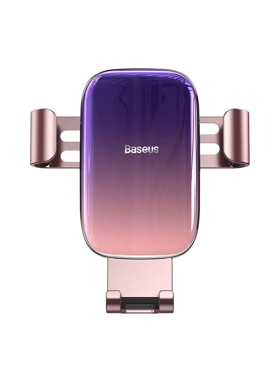 фото Держатель baseus glaze gravity car mount розовый