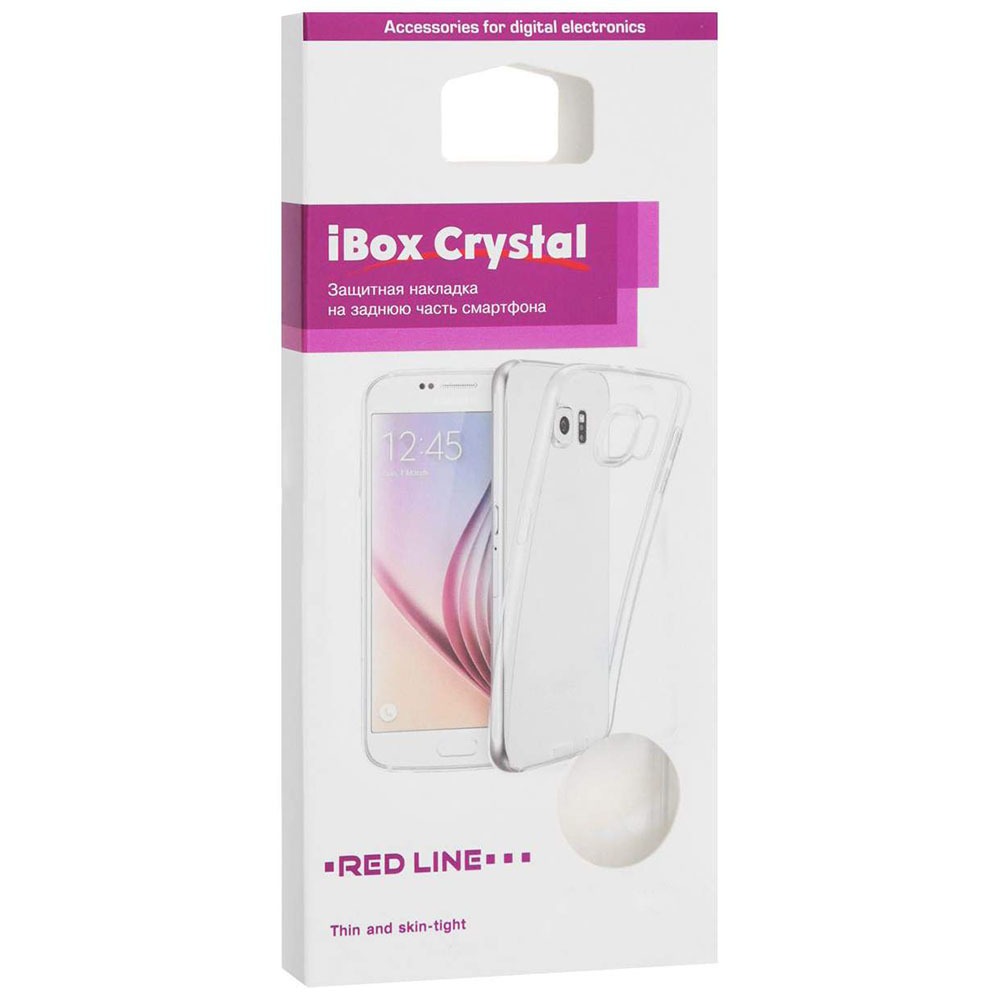 фото Чехол red line ibox crystal для huawei y9 2018 transparent