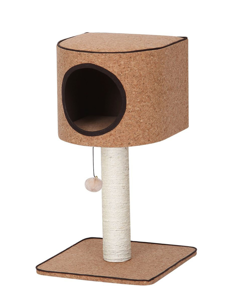 

Комплекс для кошек Fauna international Cosimo, коричневый, 40х40х77 см, Cosimo