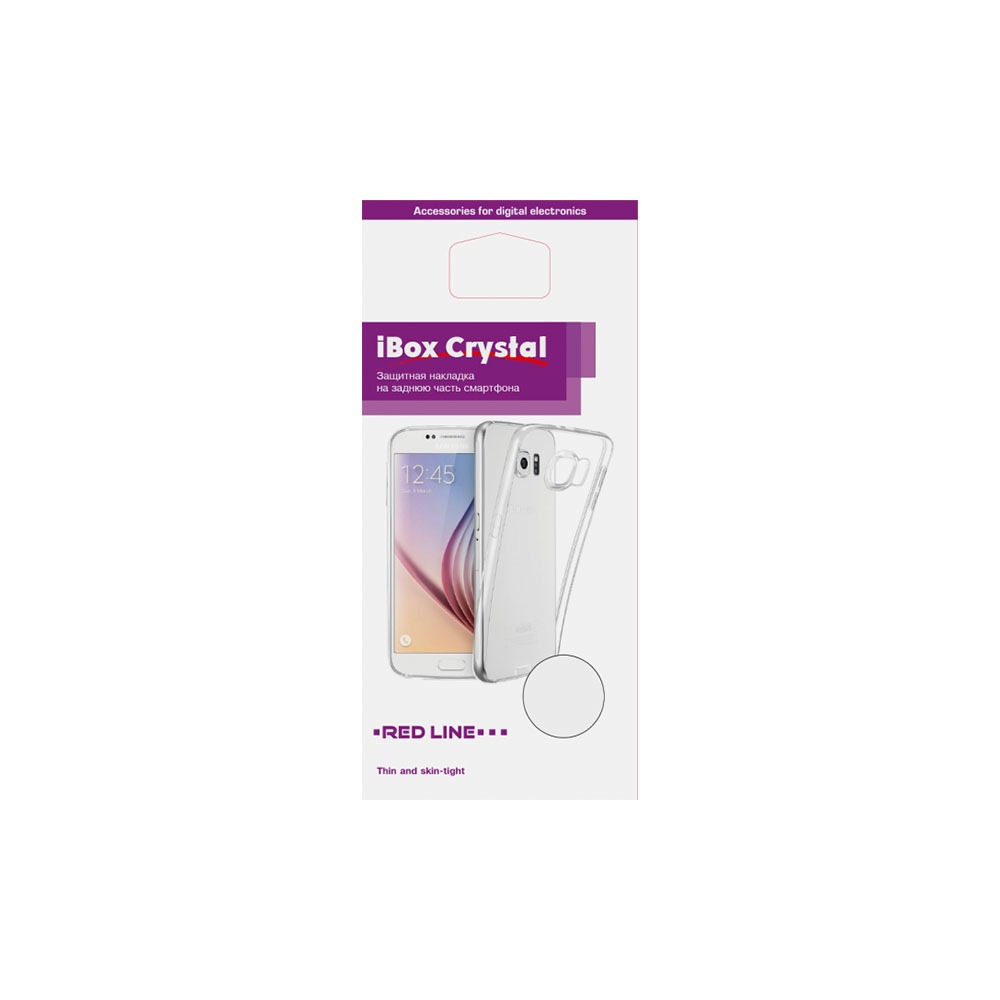 фото Чехол red line ibox crystal для honor 8x transparent