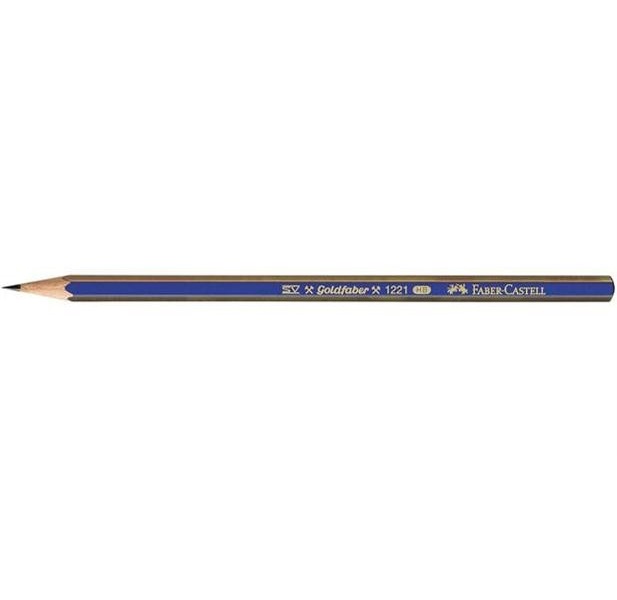 Карандаш чернографитовый "Goldfaber 1221", 2B