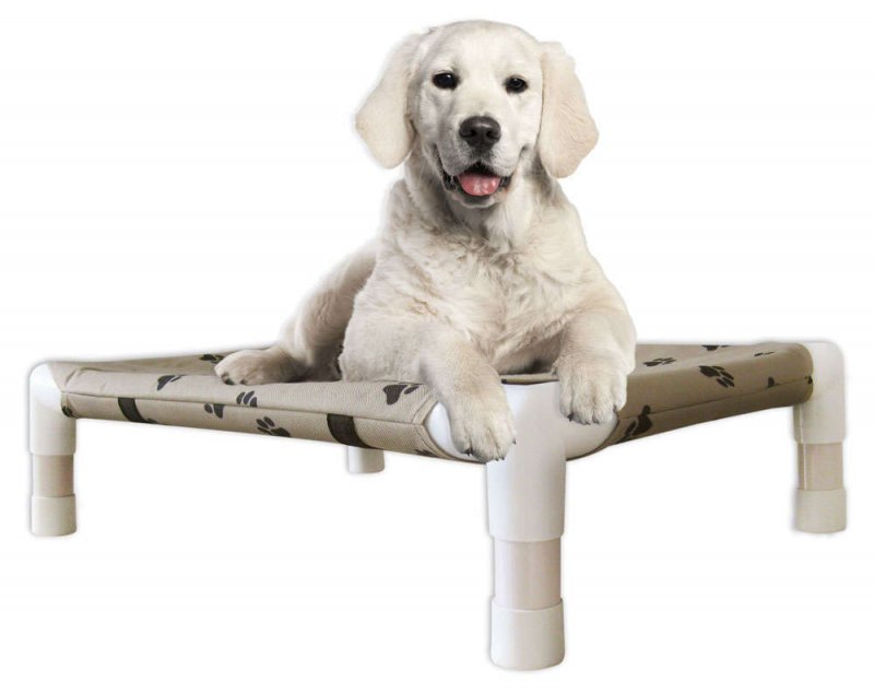фото Раскладушка для собак fauna international relax 60, для собак весом до 10 кг, 62х45х16 см
