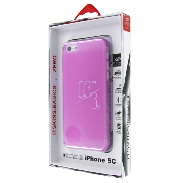 фото Чехол itskins zero.3 для iphone 5c purple