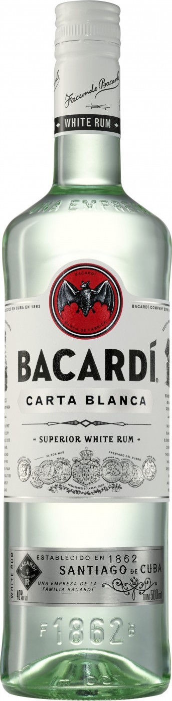 фото Ром бакарди карта бланка 40%, 0,5 bacardi