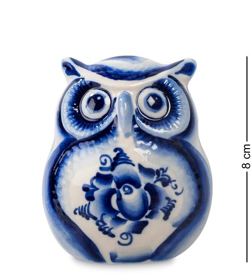 

Фигурка декоративная Art East, Совенок, 8 см, гжель, Синий