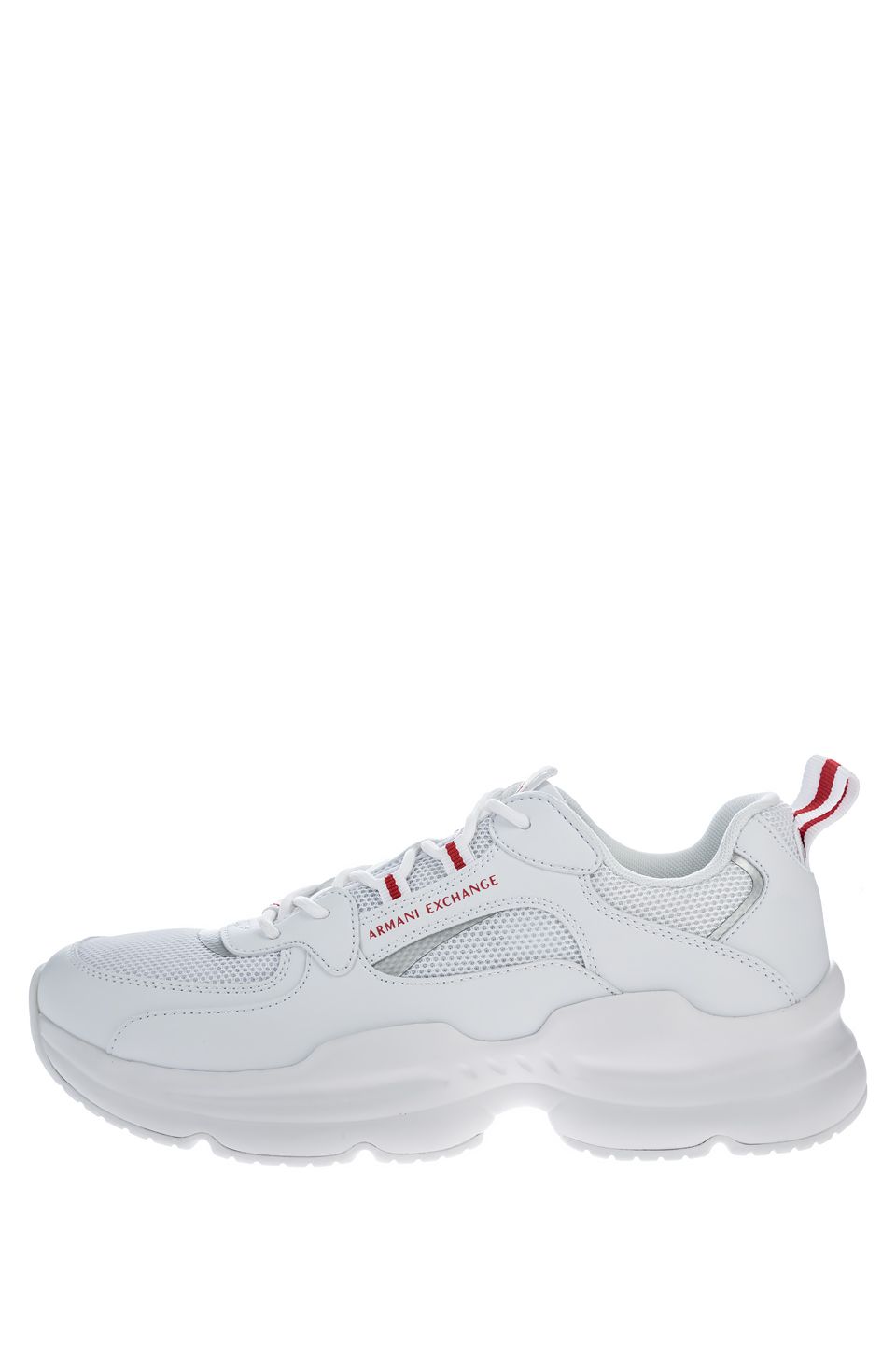 

Кроссовки мужские Armani Exchange XUX050 XV203 белые 7 IT, Белый, XUX050 XV203