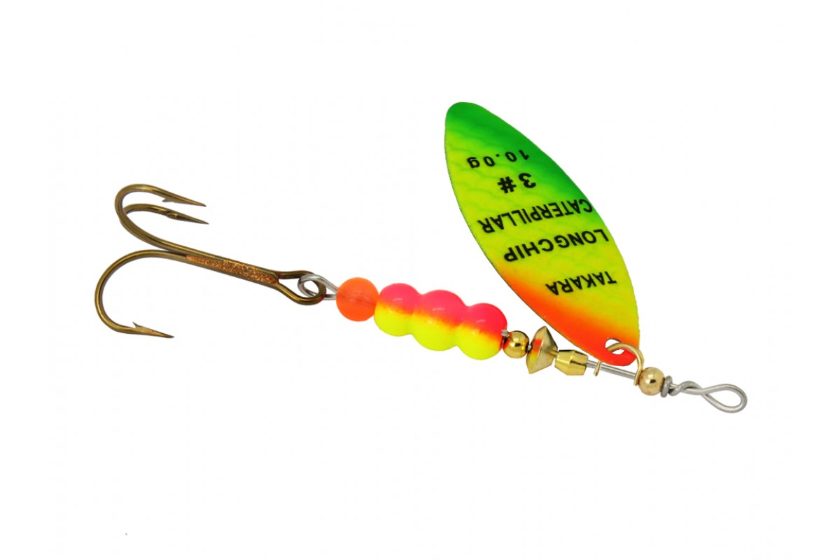 

Блесна Takara Long Chip Caterpillar 10 г, св01, 1 шт., Серебристый, Long Chip Caterpillar