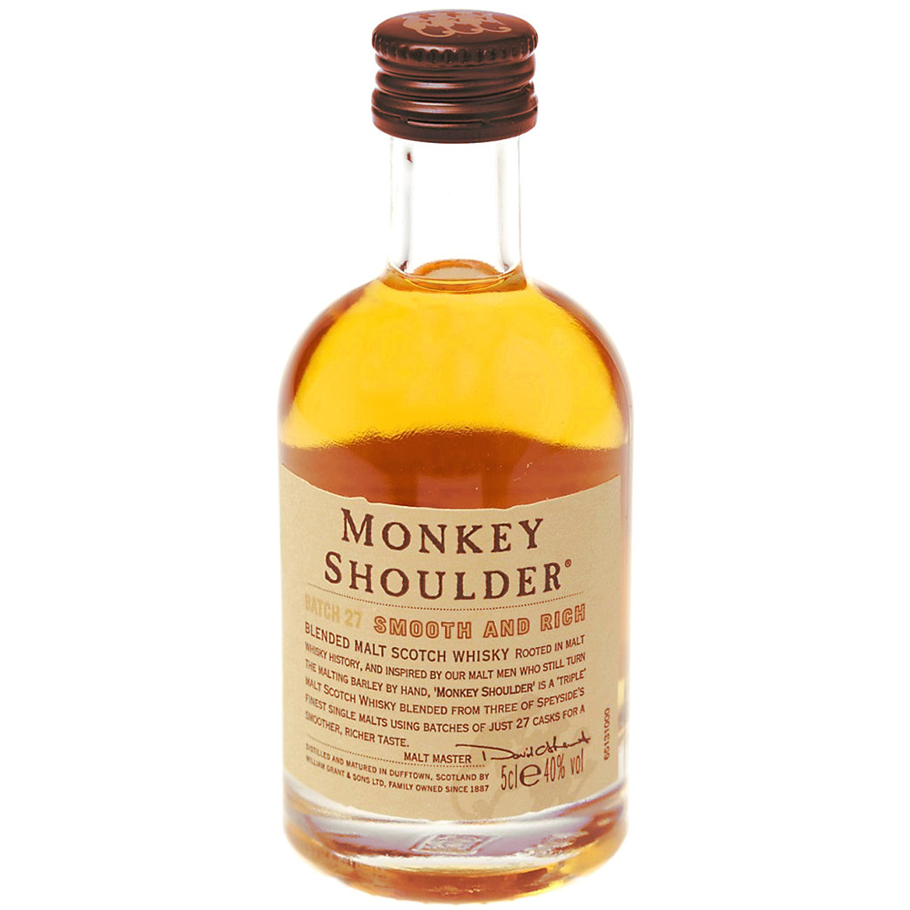 Манки шолдер 0.7. Виски Monkey Shoulder, 0.7 л. Виски солодовый манки шолдер. Виски Monkey Shoulder 0.05 л. Whiskey Monkey Shoulder Blended Malt 40% 0.05l.