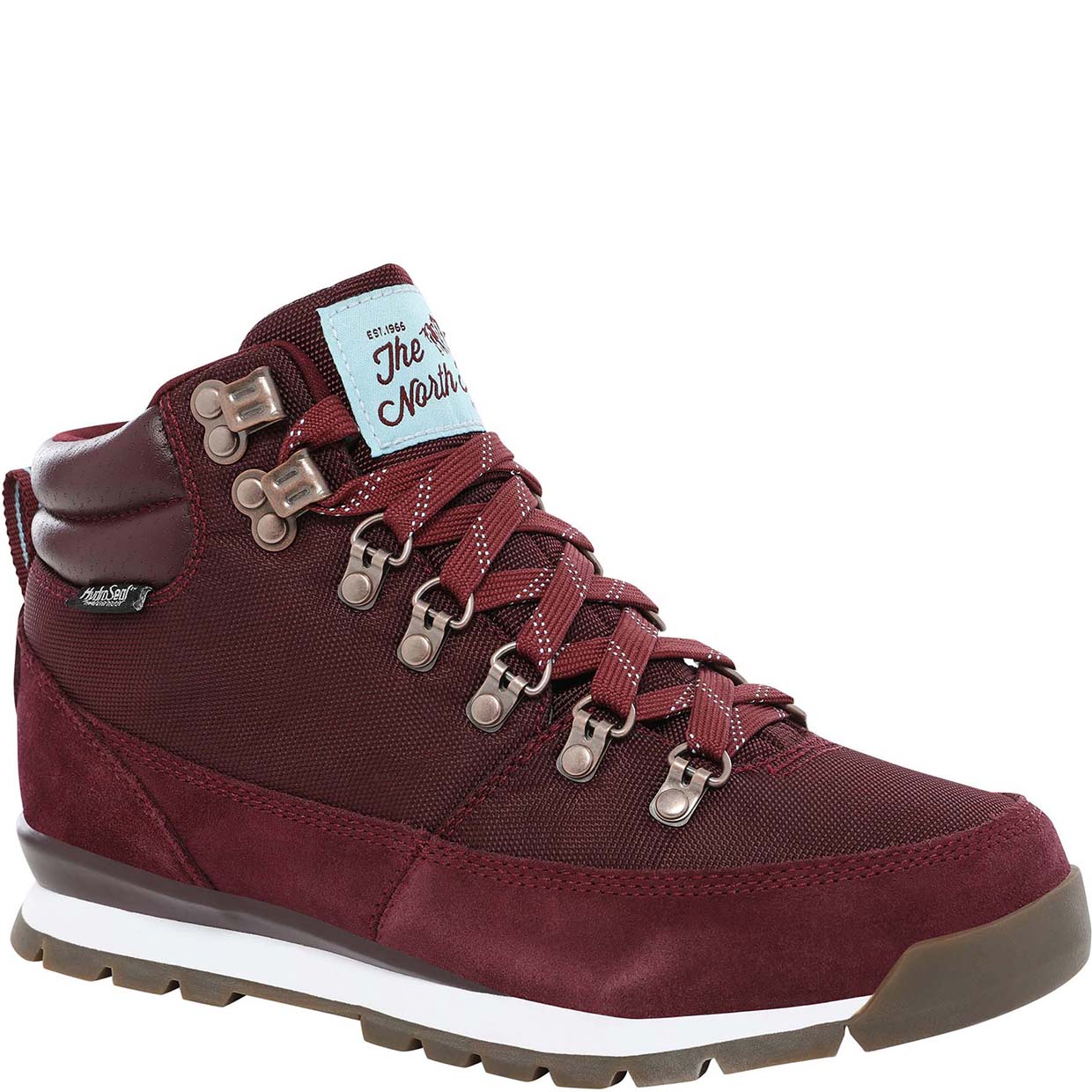 фото Ботинки the north face back-to-berkeley, deep garnet red/stratosphere blue, 8 us