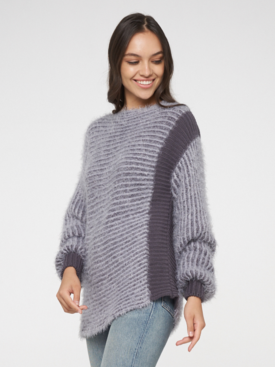 

Джемпер женский BE YOU BY202-40071 серый 44, BY202-40071