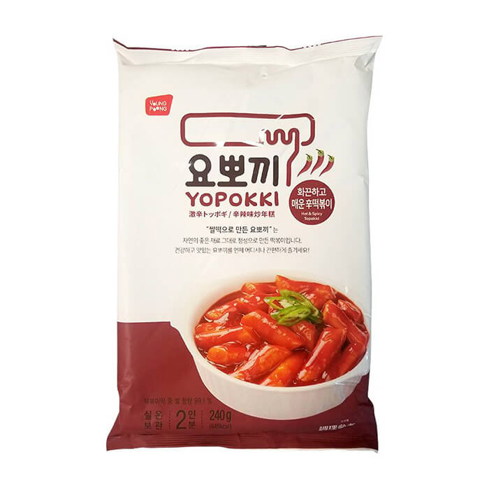 

Рисовые клецки токпокки Young Poong Spicy Topokki 240 г