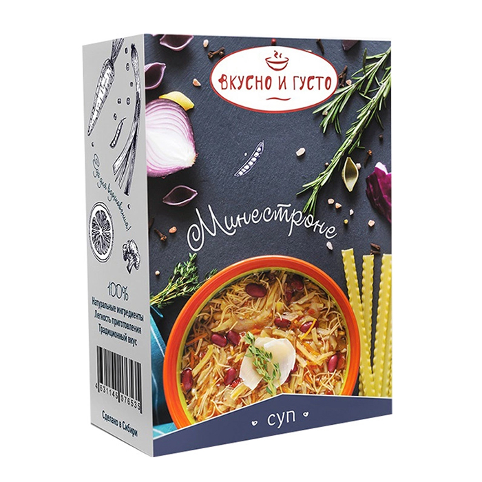 

Овощной минстроне Вкусно и Густо 109 г