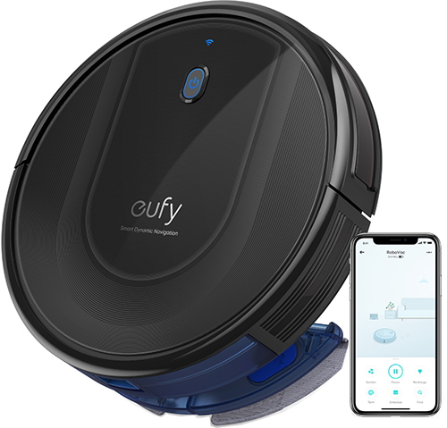 фото Робот-пылесос anker eufy robovac g10 hybrid black