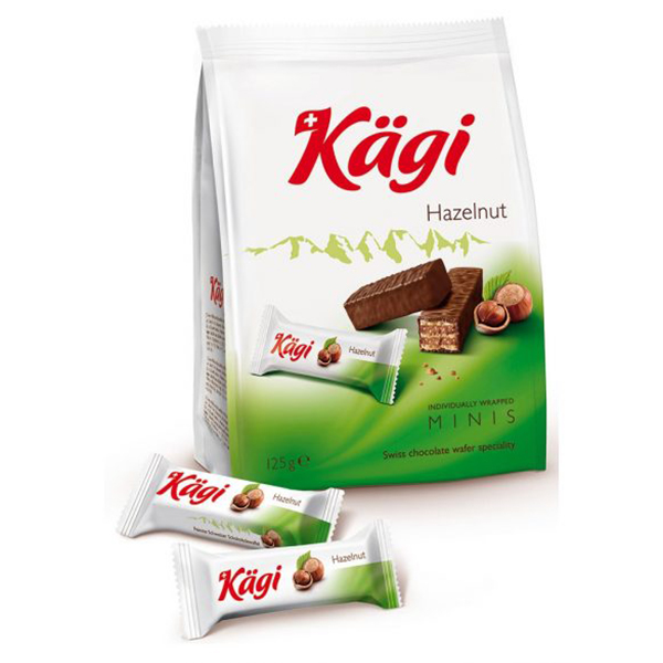 

Вафли Kagi Hazelnut mini с кремом-фундук в молочном шоколаде 125 г