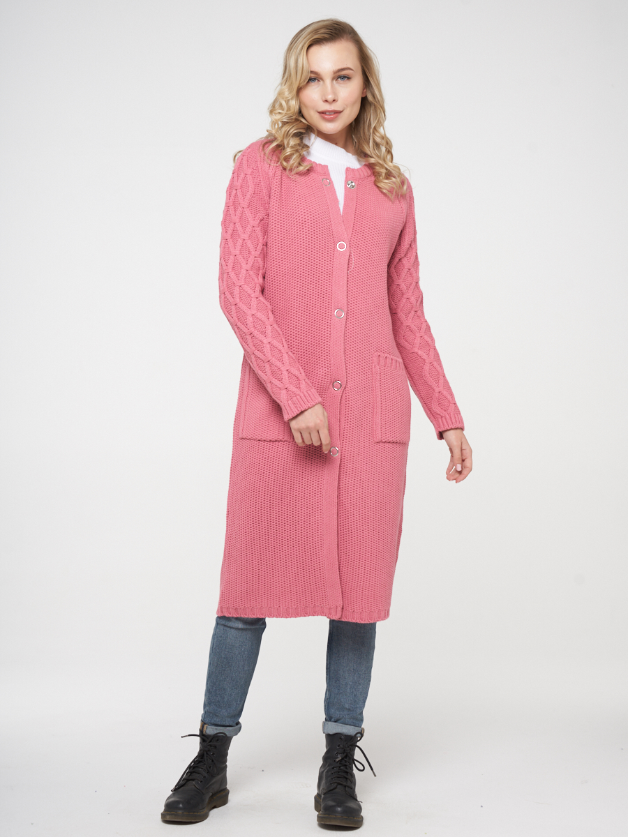 

Кардиган женский VAY 202-1637 розовый 56 RU, 202-1637