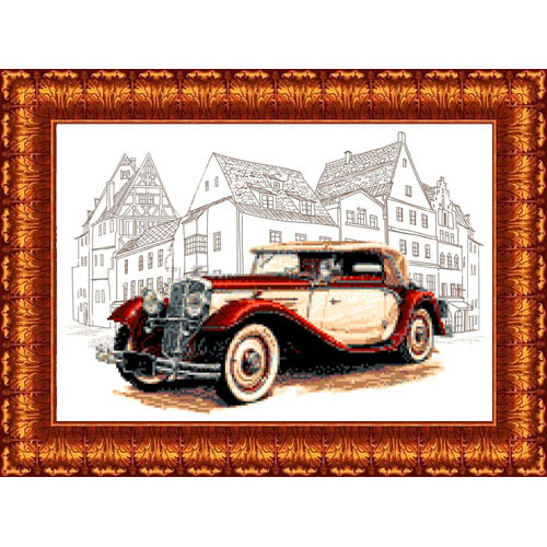 

Канва с рисунком Каролинка 'Родстер Wikov 40' 23*30см КК 033