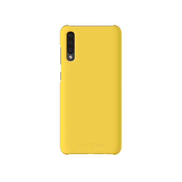 фото Чехол samsung wits premium hard case для samsung galaxy a70 yellow