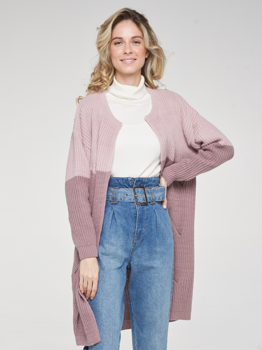 

Кардиган женский BE YOU BY192-14010 розовый 42 RU, BY192-14010