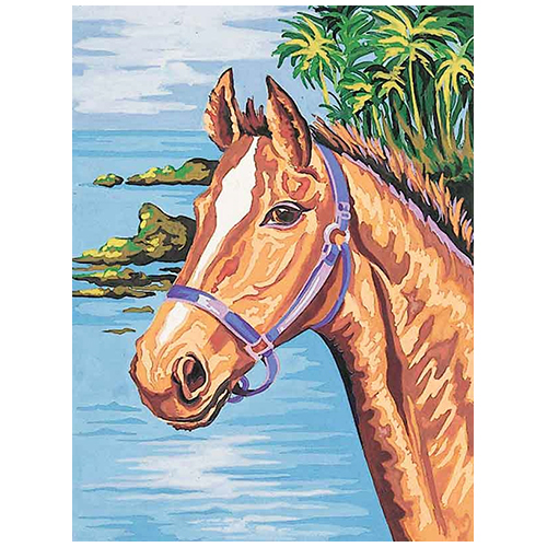 

Канва с рисунком Collection D`Art 'Конь' 40*50 см 10322-CDA