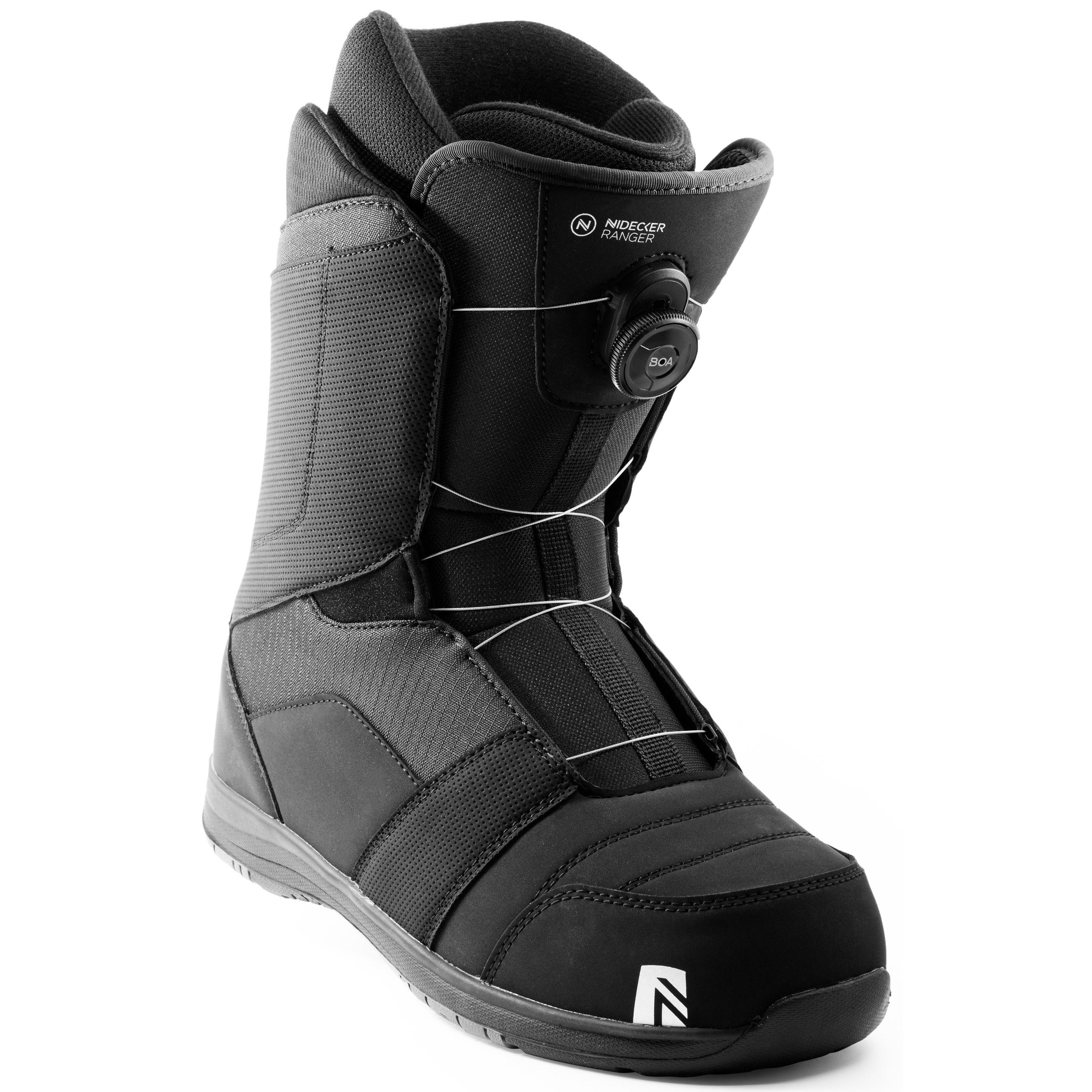 фото Ботинки для сноуборда nidecker ranger 2020, black, 25.5