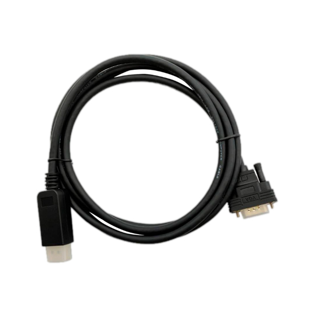 фото Кабель nn 1.1v displayport (m)/vga (m) 2м black nobrand