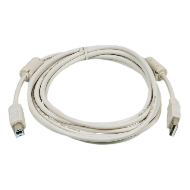 фото Кабель ningbo usb a-usb b, m-m 3м white