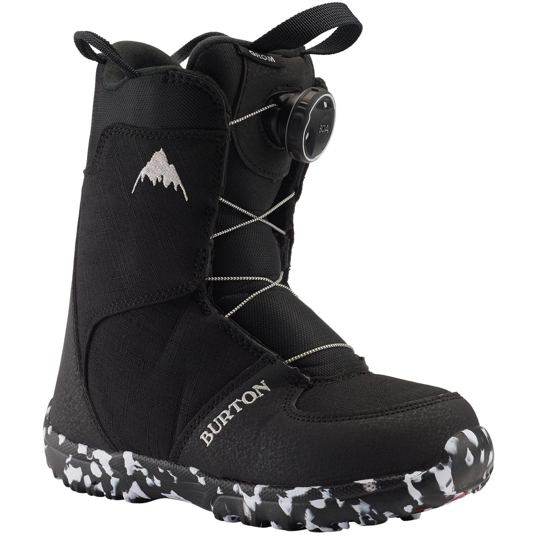 фото Ботинки для сноуборда burton grom boa 2019, black, 30.5