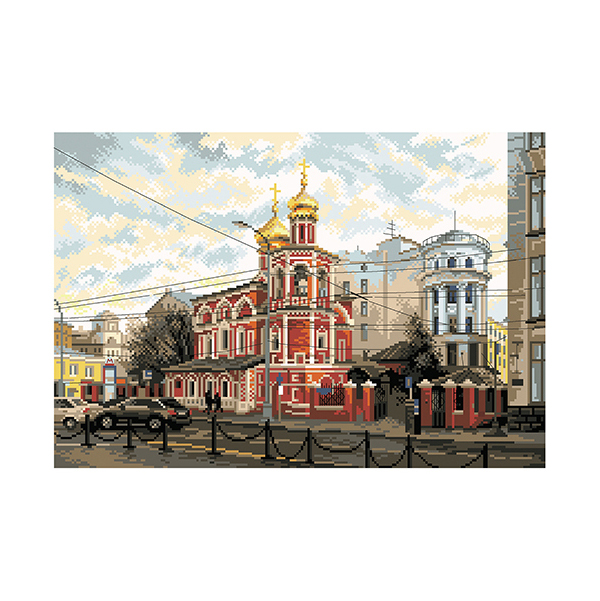 

Канва с рисунком Матренин посад 'Славянская площадь' 37*49см 1811