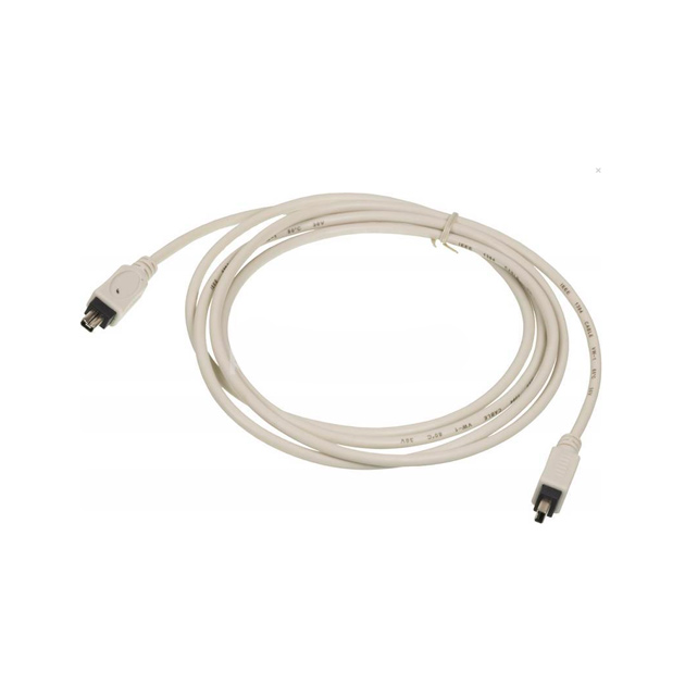 фото Кабель ningbo firewire 4p-firewire 4p, m-m 1,8м white