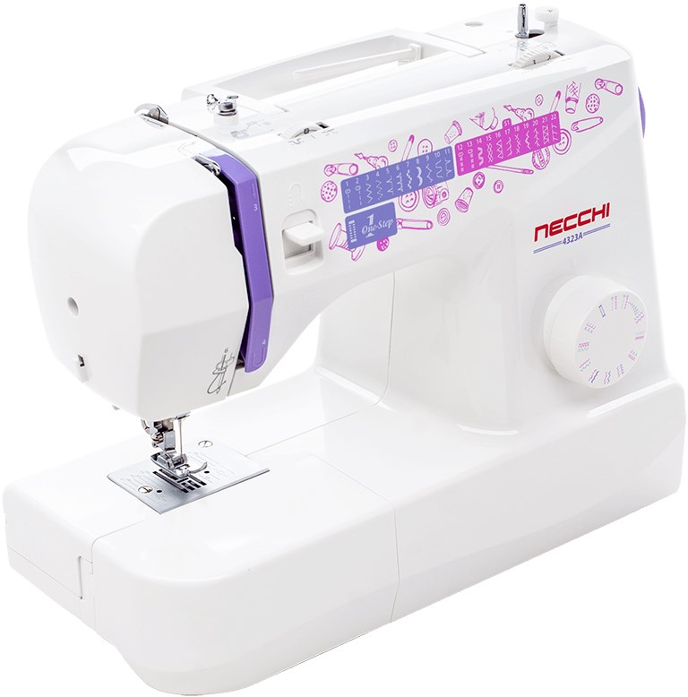 Швейная машина Necchi 4323 А White швейная машина janome excellent stitch 18a white