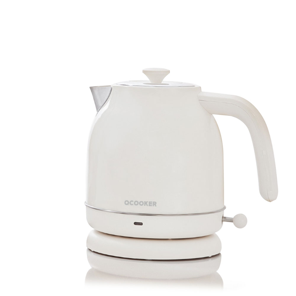 фото Чайник электрический электрический xiaomi qcooker retro electric kettle qs-1702 white