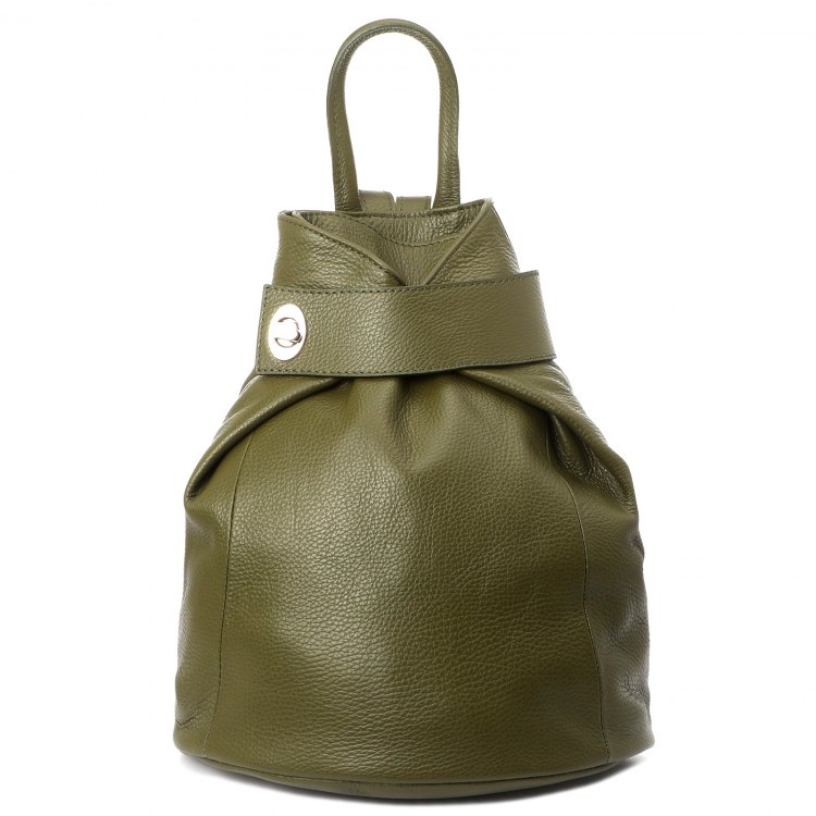 Сумка-рюкзак женская Diva`s Bag S6933, темно-зеленый