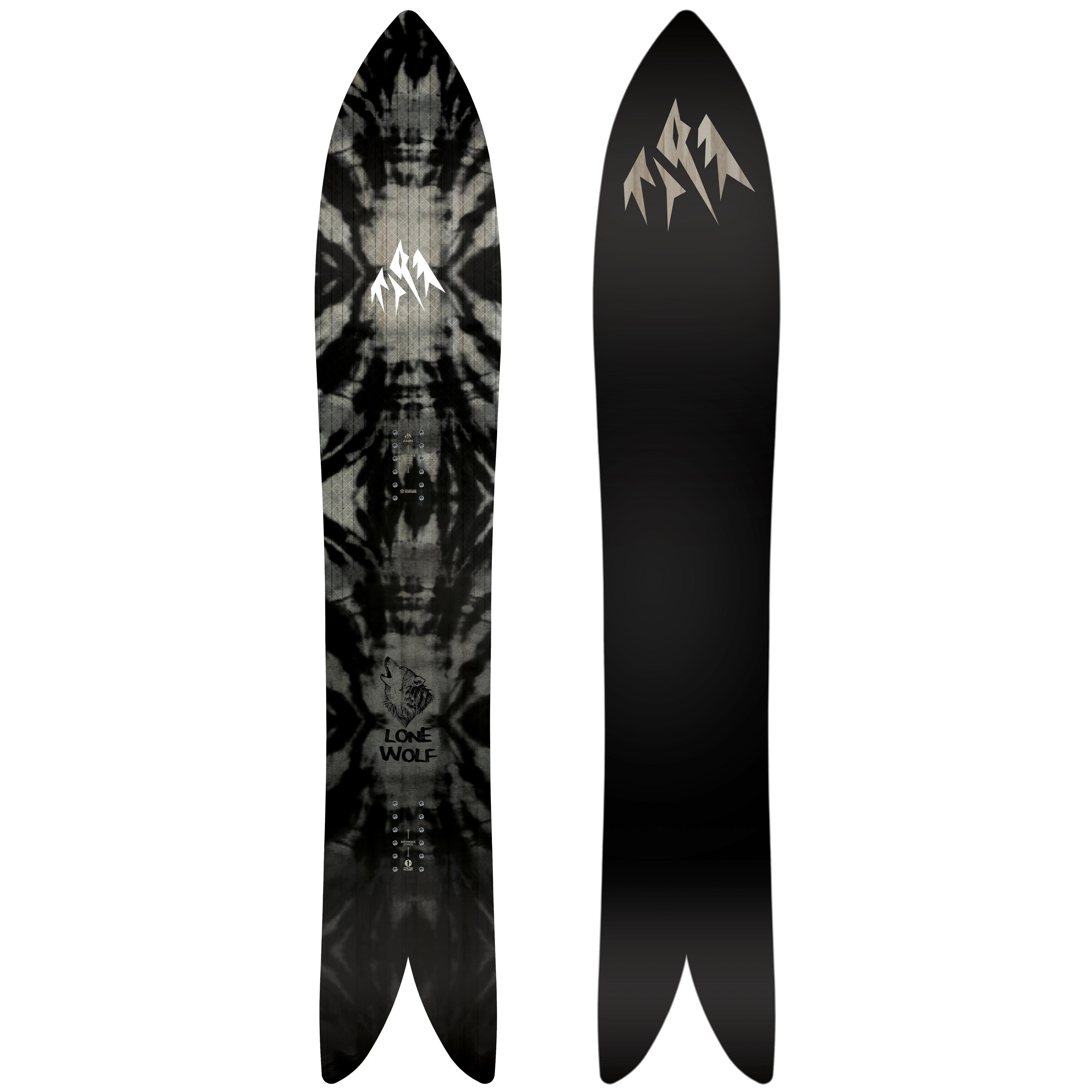 

Сноуборд Jones Lone Wolf 2019, black, 174 см, Lone Wolf