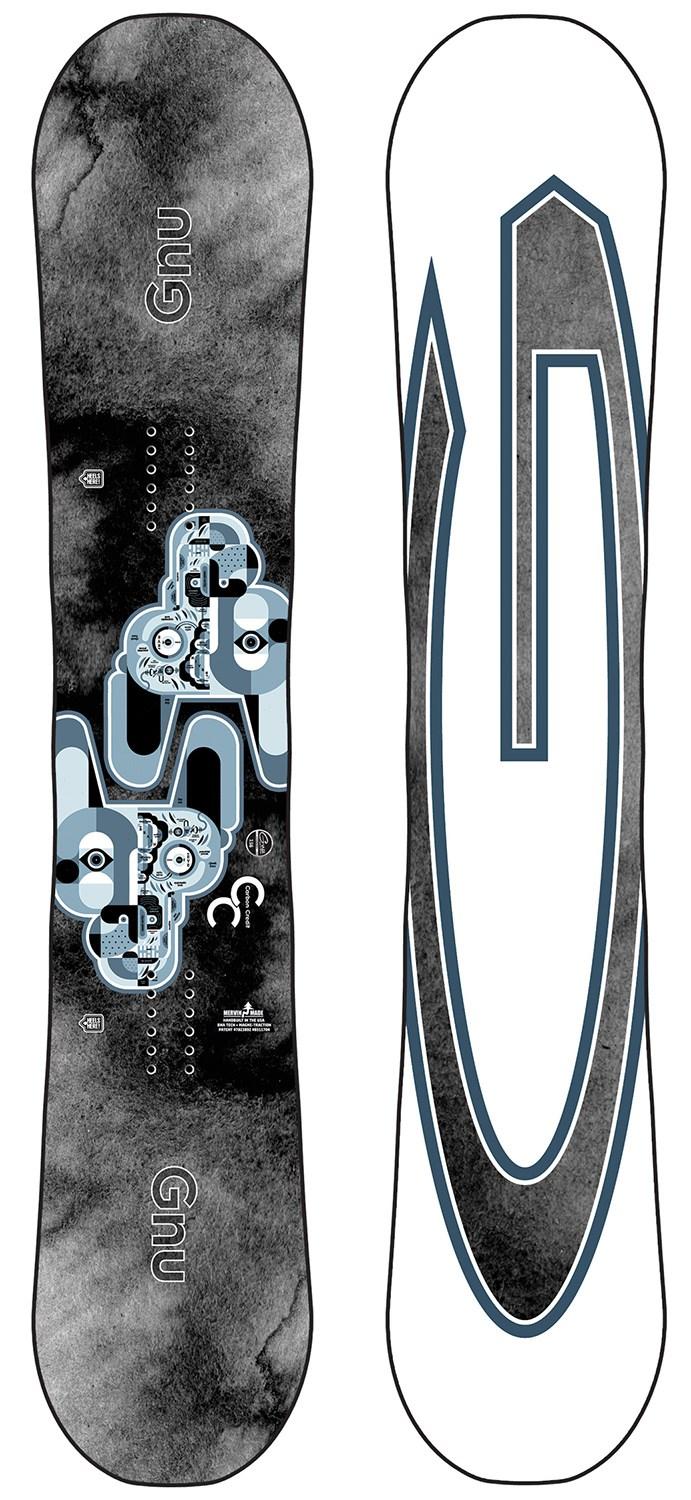 

Сноуборд Gnu Carbon Credit 2021, multicolor, 156 см, Carbon Credit