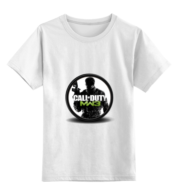 

Детская футболка Printio Call of duty цв.белый р.128, 0000000736094