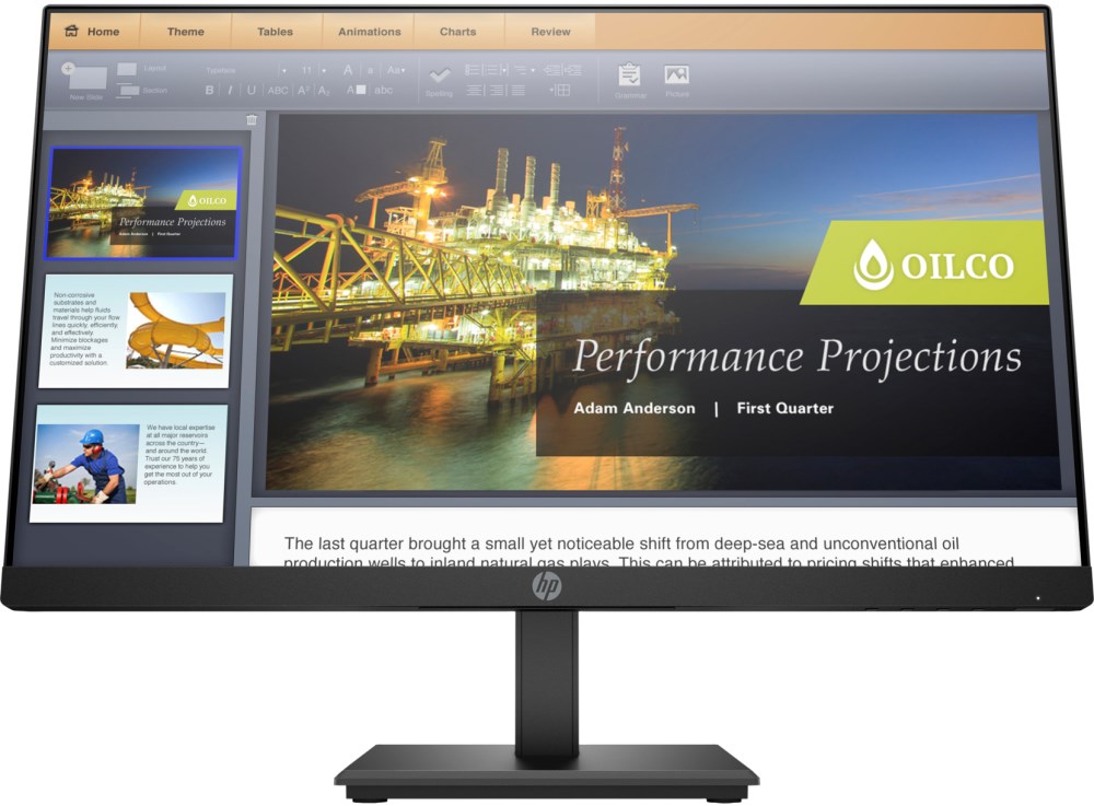 

21.5" Монитор HP P224 Black 60Hz 1920x1080 VA, Черный, P224