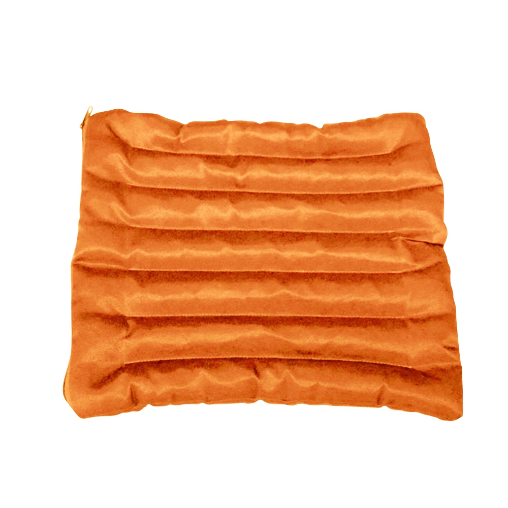 фото Подушка на стул на сидушку ramayoga 3 см 45х35 см, оранжевый 1 шт