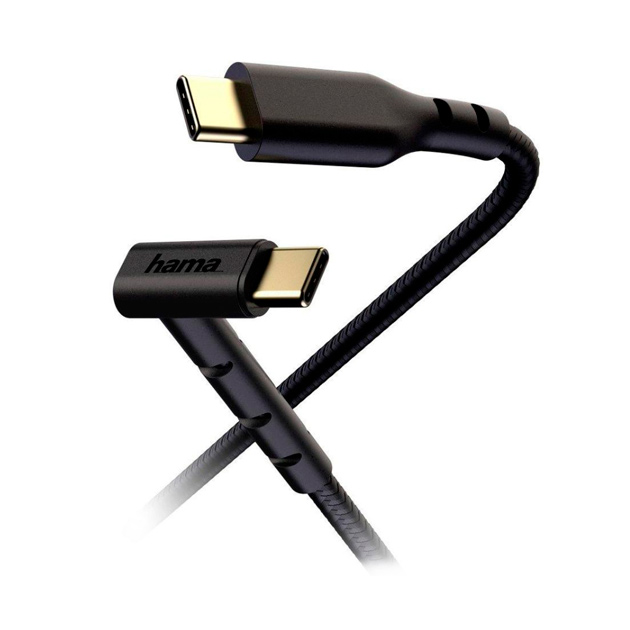 Кабель Hama Stand USB Type-C (m)-USB Type-C (m) 1.5м Black