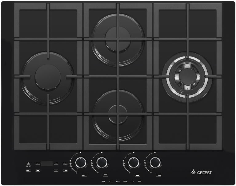 

Встраиваемая газовая панель Gefest ПВГ 2231-08 Р3 Black