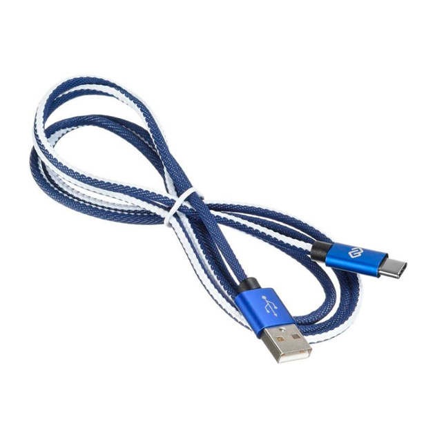 фото Кабель digma usb a(m)-usb type-c (m) 1.2м blue