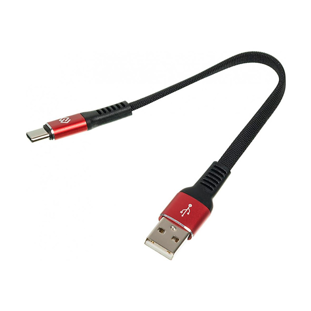 фото Кабель digma usb a(m)-usb type-c (m) 0.15м black