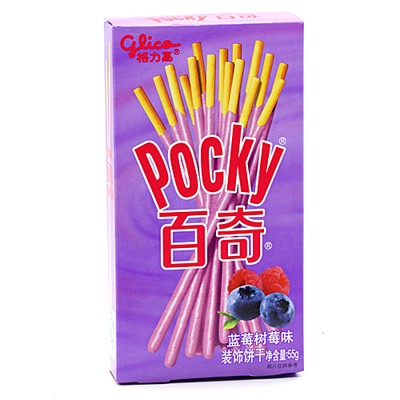 Палочки Glico Pocky со вкусом ягод 55 г