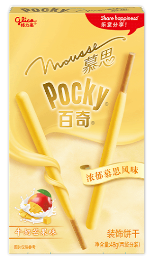 

Палочки Glico Pocky со вкусом сливочное манго 48 г