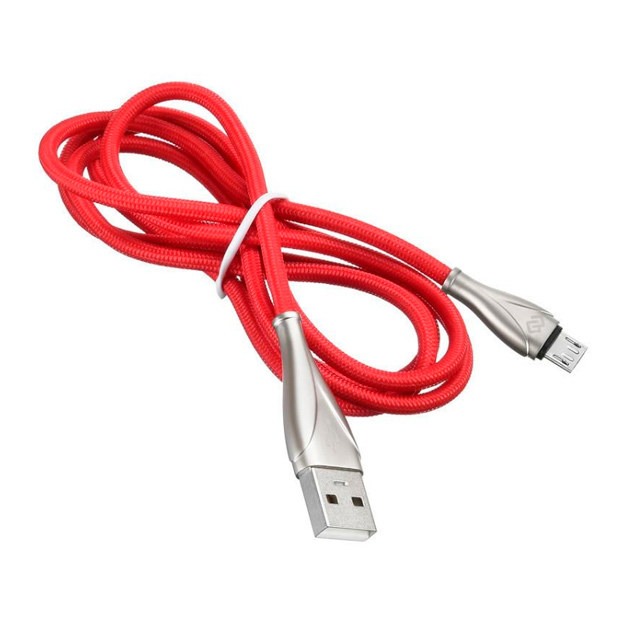 фото Кабель digma usb a(m)-micro usb b (m) 1.2м red/bl simple